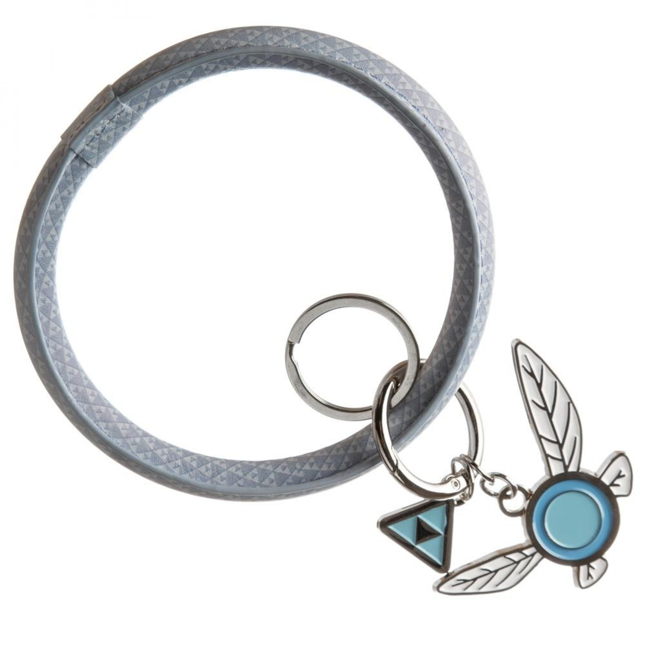 Zelda Navi Bracelet Wristlet and Keychain